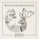 Cerf noble et nature pour une année 2026